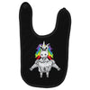 Gym Unicorn Baby Bibs