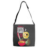 camp crystal flakes Adjustable Strap Totes