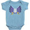 mr two one piece Baby Onesie