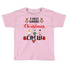 first grade christmas crew Toddler T-shirt