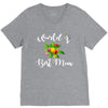 world's best mom V-Neck Tee