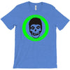 misfits fiend club green punk rock indie T-Shirt