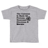 The Universe Is Made Of Protons, Neutrons, Electrons, Morons Toddler T-shirt
