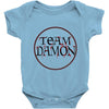 team damon salvatore Baby Onesie