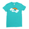 yes homo Ladies Fitted T-Shirt