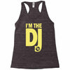 im a dj graphic tee mens Racerback Tank