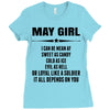 Super May Girl Ladies Fitted T-Shirt