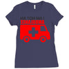 not an ambulance Ladies Fitted T-Shirt