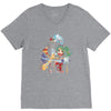 the burning joke V-Neck Tee