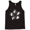 schere stein papier echse spock Tank Top