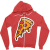 hot pizza Zipper Hoodie