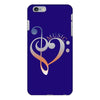 music expresses clef heart girls iPhone 6/6s Plus Case