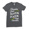 pumpkin spice hocus pocus and cozy sweaters Ladies Fitted T-Shirt