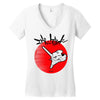 evangelion Women's V-Neck T-Shirt