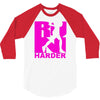 run harder gym workout 3/4 Sleeve Shirt