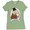 tea rex Ladies Fitted T-Shirt