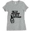 ketchup Ladies Fitted T-Shirt
