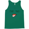 Eyelash And Lips Tank Top