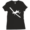 decal cal fire airplan Ladies Fitted T-Shirt