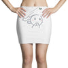 cute bunny Mini Skirts