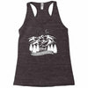 i hate people Racerback Tank