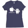 i fixed it Ladies Fitted T-Shirt