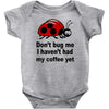 coffee lover Baby Bodysuit
