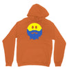 bearded smiley face Unisex Hoodie