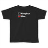 more nice than naughty Toddler T-shirt