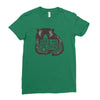 feed me and tell me i'm cutie Ladies Fitted T-Shirt