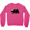 Bear Adventure With Rose Crewneck Sweatshirt