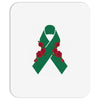 liver ribbon and rose Mousepad