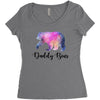 Daddy Bear Women's Triblend Scoop T-shirt