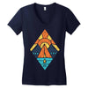 camp vibes Women's V-Neck T-Shirt