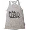 sons first hero Racerback Tank