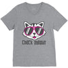 CHECK MEOWT CAT V-Neck Tee