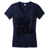 fuck the police Women's V-Neck T-Shirt