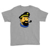 captain haddock tintin cartoon comic Youth Tee
