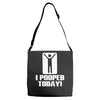 novelty funny humor tee graphic Adjustable Strap Totes