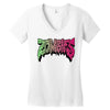 zombies (4) Women's V-Neck T-Shirt
