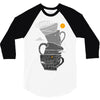 coffee addict 3/4 Sleeve Shirt