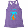 me and pizza are like this Racerback Tank
