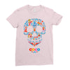 loco coco skul Ladies Fitted T-Shirt