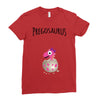 Pregosaurus Girl Ladies Fitted T-Shirt