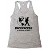 Backpacker Let's Explore The World Racerback Tank