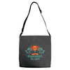 woman inherits the earth Adjustable Strap Totes