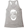 respect the beard Racerback Tank