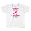 rescued some wine Toddler T-shirt
