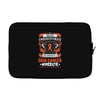 Never Underestimate the Strength of a Skin Cancer Warrior Laptop sleeve