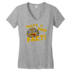rock fact Women's V-Neck T-Shirt